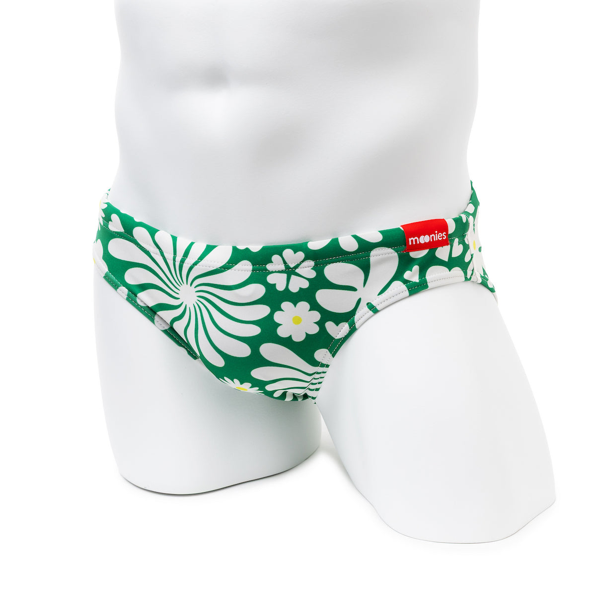 Moomoes Moonies Turquoise Open Window – Bold & Eco-Friendly Swimwear